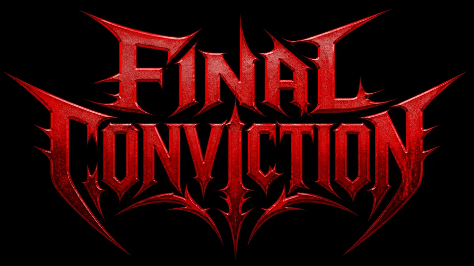 Final Conviction classic 2000s metalcore logo
