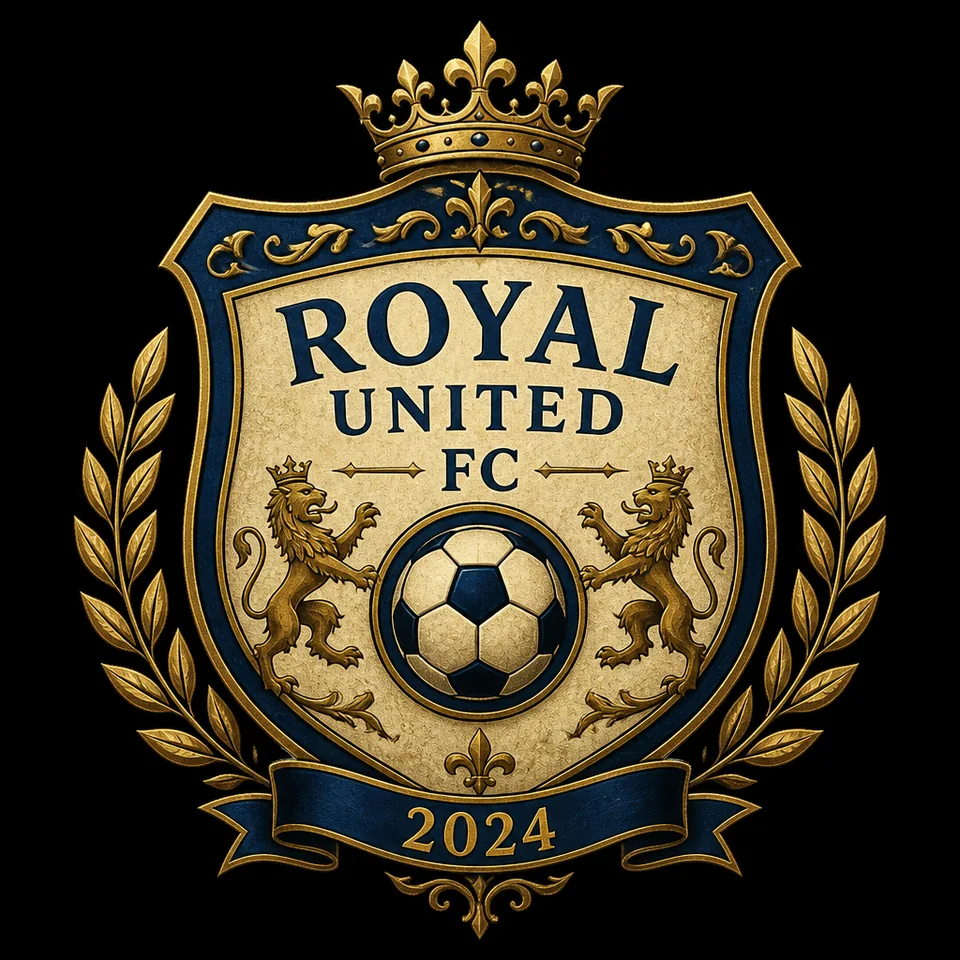 Royal United shield crest soccer logo