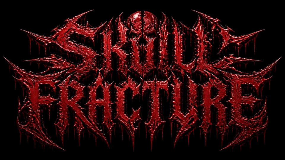 Skull Fracture brutal deathcore logo