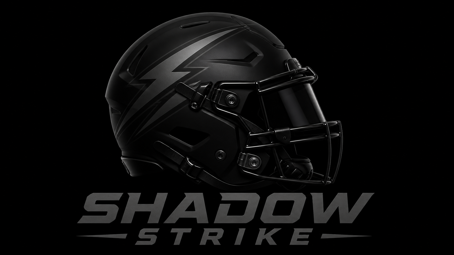 Shadow Strike helmet fantasy football logo